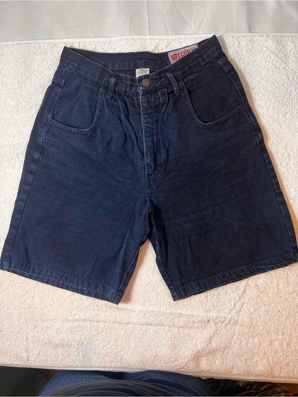 Women’s Dark Navy Cotton Shorts SIZE MEDIUM